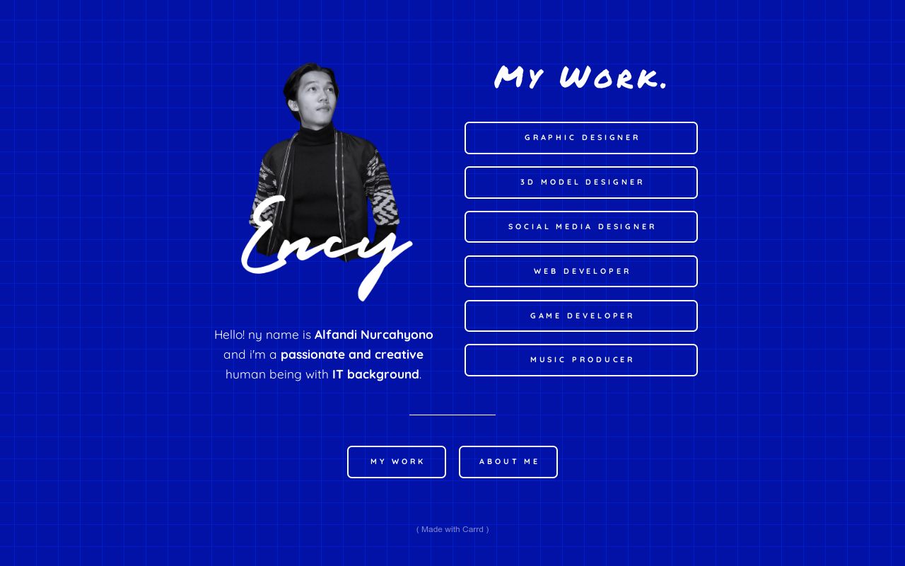 Carrd profile picture for @ency