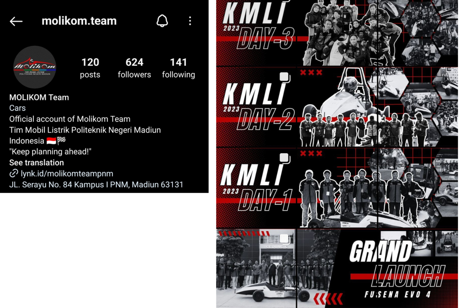 instagram @molikom.team
